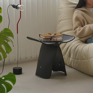 <span class=keywords><strong>Taburete</strong></span> Bajo de Madera Maciza con Diseño de <span class=keywords><strong>Mariposa</strong></span> Nórdico, Otomana para Sentarse por Tiempo Prolongado, para Cambiar Zapatos, Multiusos, para Sala de Estar y Dormitorio - Product Image 3