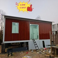 Kostengünstiges, abnehmbares, modulares Containerhaus mit modernem Design und atmungsaktiven Eigenschaften für Einkaufszentren/Wohnlösungen