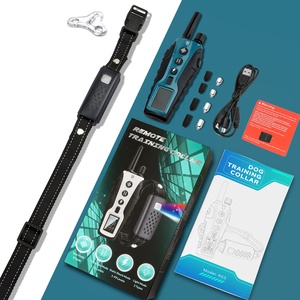 Nuevo <span class=keywords><strong>Collar</strong></span> de Adiestramiento para Perros con Diseño IP67, Control Remoto, Tecnología de Comunicación Bidireccional, 3 Modos: Sonido, Vibración y Descarga - Product Image 4