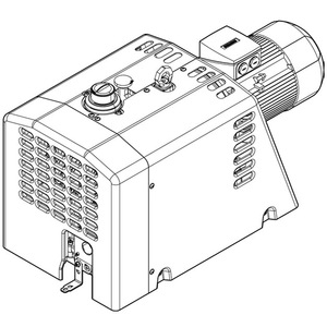 ปั๊มดูดฝุ่นแบบแห้ง Edwards nEDC300 A50877020 สำหรับงานอุตสาหกรรม  295 ลิตร/นาที ตัวเครื่องทำจากอลูมิเนียมอัลลอย - Product Image 2
