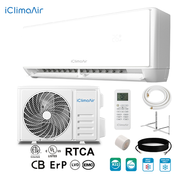 R32 220-240V~50Hz 24000btu A+++ Inverter Cooling and Heating Home Split Wall Mounted Air Conditioner