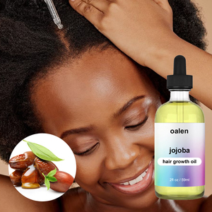 Olio di Jojoba Premium 59ml per la Crescita dei <span class=keywords><strong>Capelli</strong></span>, 100% Puro e Naturale, Stimola i Follicoli, Riduce la <span class=keywords><strong>Caduta</strong></span> dei <span class=keywords><strong>Capelli</strong></span>, Marchio Privato - Product Image 1