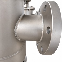 Vanne de décharge de pression et de vide API 2000 Pipe Away pour système de récupération de vapeurs de réservoirs de stockage d'hydrocarbures et de produits chimiques DN50-DN300