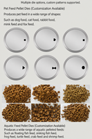 Ligne de production d'aliments pour poissons de 200-300 kg/h, ligne d'extrusion à sec avec broyeur, mélangeur, extrudeuse et sécheuse pour usine de fabrication d'aliments pour animaux