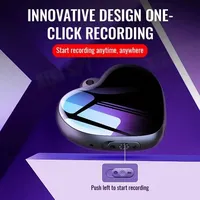Mini dictaphone numérique 2026 à activation vocale avec fonctions audio et sonores, fabriqué en Chine