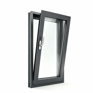 <span class=keywords><strong>Ventanas</strong></span> Modernas Personalizadas para Casas con Vidrio Triple Aislante Insonorizado, Marco de Aleación de <span class=keywords><strong>Aluminio</strong></span>, Diseño de Proyecto para Kioscos y Tiendas - Product Image 5