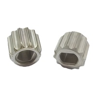 Pièces d'engrenage en acier inoxydable 304 pour presse-agrumes, mixeur, broyeur à glace, hachoir à viande, construction chromée, fabriquées par la métallurgie des poudres