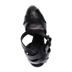 Sandali da Donna alla Moda con Tacco a Spillo e Cinturino, Plateau Plus Size, Tacchi Alti Estivi per Feste - Product Image 4