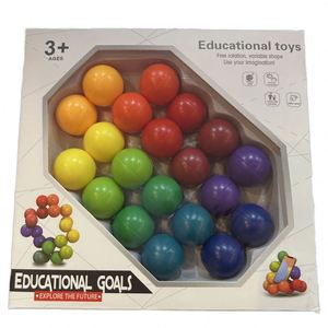 Plastic Stress <b>Ball</b> Custom Shape Rainbow <b>Squeeze</b> Toy for Girls Children with Logo Syringes Unisex All Ages - Product Image 6