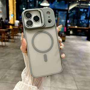 Custodia opaca per fotocamera per <span class=keywords><strong>iPhone</strong></span> 17 Air 16 16E 15 14 Plus 11 12 <span class=keywords><strong>13</strong></span> Pro Max Cover rigida per obiettivo magnetico - Product Image 5