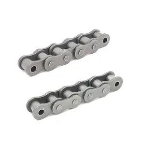 Industrial B Series Steel Chains High Tensile Strength Short Pitch Roller Chains For Transmission Duplex C Chain