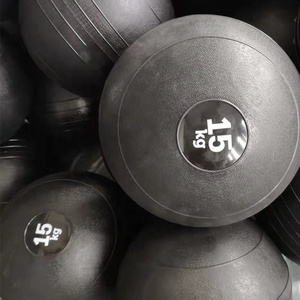 Ballon de médecine lesté à gravité, personnalisé avec logo d'usine, entraînement de puissance, 2-100 <span class=keywords><strong>kg</strong></span>, <span class=keywords><strong>4</strong></span>-150 lb, PVC souple, antidérapant, durable, rempli de sable - Product Image 3
