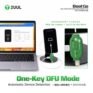 Outil de réparation 2UUL GT01 BootGo Type-C Lighting Dual Port DFU, outil de récupération et de flashage à un seul bouton pour <span class=keywords><strong>iPhone</strong></span> Samsung - Product Image 2
