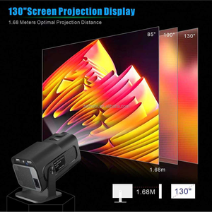 Nuevo Proyector LED LCD Portátil HY320 con Android 13, Mini Cine, 300 Ansi Lúmenes, 1280*720P, Compatible con 4K, WiFi 6, Sonido Estéreo HIFI Automático - Product Image 4