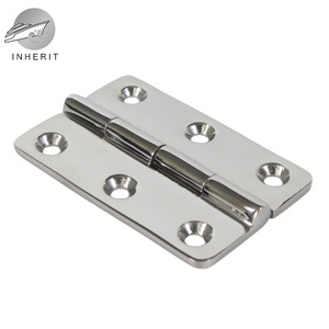 Heritage Rectangular <b>Hinge</b> 78x52 50x75 316 Marine Grade Stainless Steel Polished 4mm Thick <b>Door</b> <b>Window</b> <b>Hinge</b> - Product Image 3
