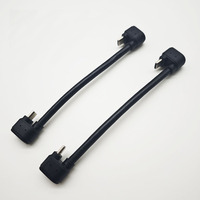 Câble de charge USB Type C en forme de U noir OEM 20 cm, câble USB Type C en forme de U