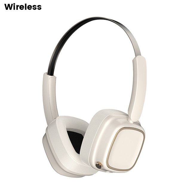 5.3 for Music and Sports Stylish Retro Metal Over-Ear Headphones