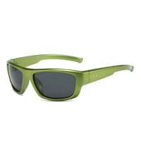 Lunettes tactiques à monture verte, marron et noire, protection UV400, polarisées, pour le sport, lunettes de protection, lunettes de soleil tendance