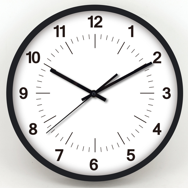 Simple Style Wholesale Decorative Plastic Wall Clocks Modern Design Plastic Quartz Watch Wall Clock for Home Decor