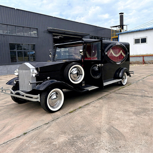Nuevo Producto: Vehículo Eléctrico de Baja Velocidad Estilo Coche Vintage, Coche Fúnebre de 4 Ruedas con Aspecto de Vagoneta Fúnebre, Modelo XCEGO. Coches Vintage. - Product Image 1