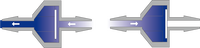 Matériau du corps en polypropylène Viton ®   Fournisseur de vannes industrielles à diaphragme EPDM, raccords de tuyauterie ronds