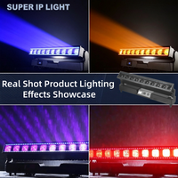 Luces Móviles de Barra de Píxeles Impermeables para Exteriores, 10x60w, Zoom RGBW, Iluminación de Escenario para Conciertos, Festivales y Espectáculos