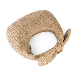 Sac à main pour femmes, nouveau style estival, sac fourre-tout en paille avec nœud, pochette en forme de croissant - Product Image 2