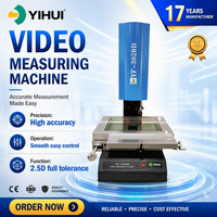 Machine de mesure par vision semi-automatique 2.5D YIHUI YF-2010D, base en granit de grade 00 avec équipement de test à objectif zoom coaxial Pomeas