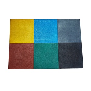 <span class=keywords><strong>Tapis</strong></span> de sol en <span class=keywords><strong>caoutchouc</strong></span> insonorisant, absorbant les chocs et <span class=keywords><strong>antidérapant</strong></span>, dalles de sol pour salle de sport, aires de jeux intérieures et extérieures, jardins d'enfants - Product Image 5