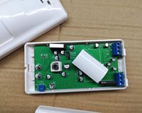 Sensor Gerak PIR dan Microwave Sudut Lebar 12V Berkabel untuk Dinding, Cocok untuk Rumah/Toko/Bank/Hotel