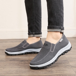 Sneakers Sportive Casual da <span class=keywords><strong>Uomo</strong></span> <span class=keywords><strong>Taglia</strong></span> Grande <span class=keywords><strong>46</strong></span> con Suola Morbida Singola in Tessuto Flyknit Traspirante Scarpe da Passeggio Semplici per Autunno/Inverno - Product Image 6