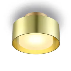 铝阳极氧化金SMD 6w发光二极管筒灯