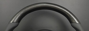 Volant de voiture personnalisé en cuir perforé en fibre de carbone pour <span class=keywords><strong>Audi</strong></span> série A/<span class=keywords><strong>Q</strong></span>/S/RS avec badge S-Line personnalisé - Product Image 3