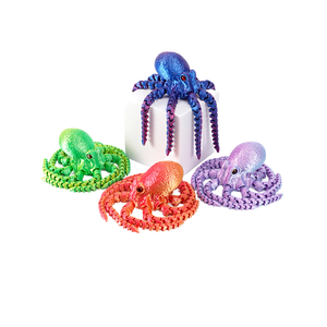 Service de moulage et de traitement de jouets 3D personnalisés de haute qualité imprimés en 3D, jouets 3D pour enfants, poulpes bébés imprimés en 3D - Product Image 3