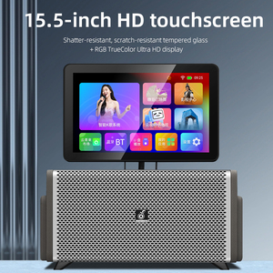 Nouveau modèle 2026 : <span class=keywords><strong>Enceinte</strong></span> Bluetooth portable double 5,5 pouces avec effets lumineux et microphone pour fêtes en famille et entre collègues - Product Image 3