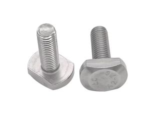 ราคาโรงงาน สกรูหัวที สแตนเลส 304 316 ขนาด M6 M8 M12 - Product Image 5