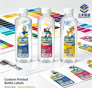 สติกเกอร์ติดขวดน้ำ 430 มล. แบบกำหนดเอง กันน้ำ กระดาษกาวติดแน่น - Product Image 4