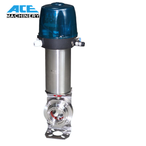 Ace 2นิ้ว50.8มม. Ss304 Ss316l วาล์วผีเสื้อแบบหนีบสแตนเลสเกรดสุขาภิบาลตัวกระตุ้นน้ำได้รับการรับรอง ISO - Product Image 5