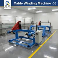 Machine à enrouler les bobines Qipang QP1200 pour le rembobinage automatique de gros bobins de fils/câbles, 220/380/240V, 300m/min, 1-20mm, 1 an de garantie