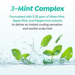 Champú Refrescante de Menta para el Cuero Cabelludo, Elimina la Acumulación de Residuos y Controla el Exceso de Grasa, Calmante y sin Olor, con Logotipo Personalizado - Product Image 5