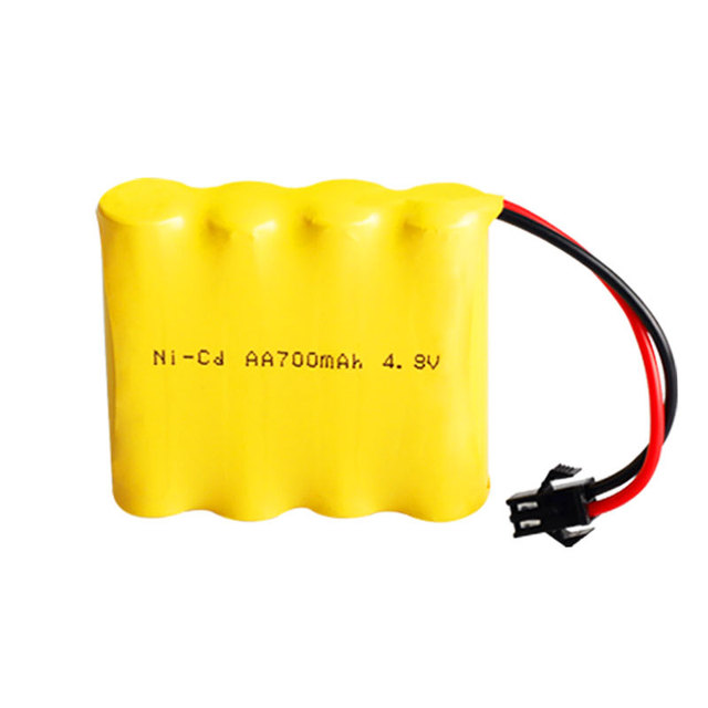 Ni-Cd AA 700mAh 4s1p 4.8V Cordless Phone Battery Pack