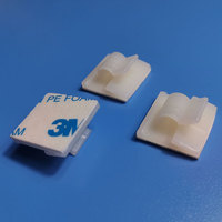 Serre-câble en plastique WCT-5, support adhésif en plastique, serre-câble auto-adhésif