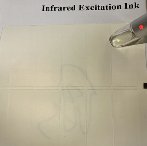 Échantillon Gratuit : Sérigraphie Couleur Verte pour Encre de Sécurité à Excitation Infrarouge - Product Image 4