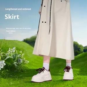 Traje Impermeable de EVA para <span class=keywords><strong>Mujer</strong></span>, Ligero, Plegable, para Ciclismo, Scooter Eléctrico, Uso Individual para Adultos, para Exteriores - Product Image 3