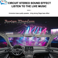 Subwoofer universel pour voiture de 18 pouces, amplificateur audio professionnel, alimentation 12V CC, 600W RMS, 20-200Hz, haut-parleur de basses pour voiture