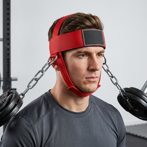 Harnais de tête et de cou professionnel, robuste, réglable, antidérapant, durable, confortable, pour la musculation, la remise en forme, la salle de sport - Product Image 1