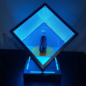 China factory Custom Loop Design upscale Champagne beer wine Display club night club VIP wine display stand Bottle Presenter - Product Image 6