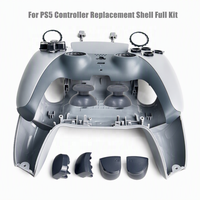Coque avant et arrière en plastique pour manette PS5 avec kit complet de boutons pour BDM010 / BDM020 / BDM030