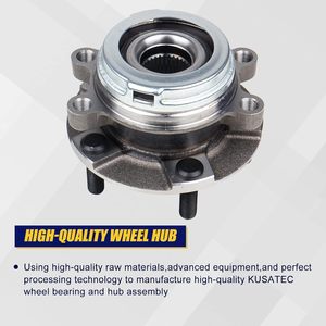 Ensemble moyeu et roulement de roue avant KUSATEC 513296 pour Nissan Altima Maxima Murano 2007-2019 - Product Image 3