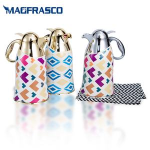 Fabriek High End Rode Dubai Saudi Thermische Thee Thermos Vacuüm Royal Arabische Koffie Pot Dallah - Product Image 2